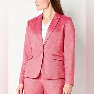 NEW Liz Claiborne Kate Shine Regular Fit Blazer